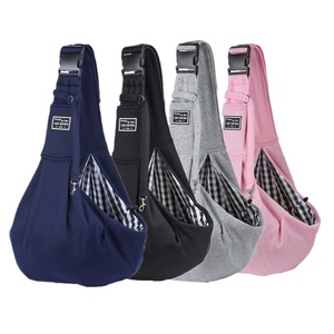 Tas Jinjing Hewan Peliharaan Portabel dengan Logo Kustom, Tas Perjalanan untuk Kucing, Anjing, Anak Anjing, Tas Selempang Hewan Peliharaan untuk Luar Ruangan, Selempang Tunggal - Product Image 1