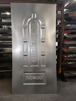 Moule à motif pour peau de porte en acier laminé à froid ABYAT, tôle de porte en acier galvanisé