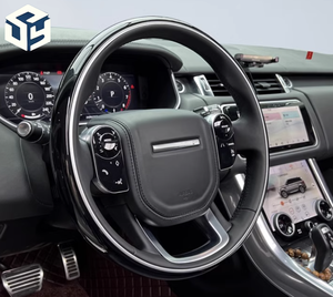 Accesorios de Interior de coche personalizados, <span class=keywords><strong>volante</strong></span> Alcanta para Land Rover Defender Range Rover Discovery 2020- 2023 L663 <span class=keywords><strong>90</strong></span> 110 - Product Image 1