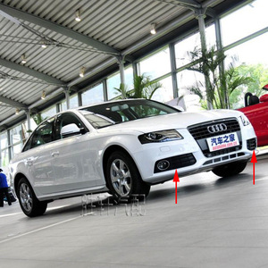 Audi A4L B8 Fog Light Bezel 2009-2012 Front Bumper Lower Grille <b>ABS</b> Plastic Left Right Side - Product Image 5