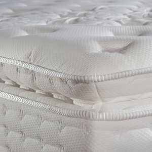 Colchón de Muelles Mattras Springbed 1 y 12, 150 cm de Ancho, 160x160 cm, Gel, 16 Pulgadas, 2 Capas, para 3 Personas, 90x200 cm, Borde Reforzado, Protector de Sofá - Product Image 1