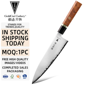 <span class=keywords><strong>Coltello</strong></span> da Chef GoldCut Nuovo in Acciaio Giapponese Hitachi ZDP189, <span class=keywords><strong>Coltello</strong></span> da Cucina per <span class=keywords><strong>Carne</strong></span> con Manico Ottagonale - Product Image 1