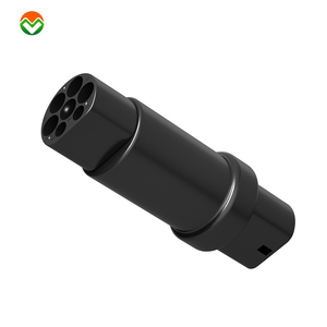 Adaptateur GBT à Type2 EV Connecteur femelle Adaptateur pour <span class=keywords><strong>Tesla</strong></span> et autres <span class=keywords><strong>Prise</strong></span> d'extrémité de voiture standard européenne 1Phase 3Phase 32A 22KW - Product Image 4