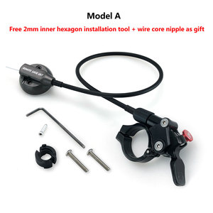 Levier de verrouillage à distance MAGICBROS pour <span class=keywords><strong>fourche</strong></span> de vélo de route et <span class=keywords><strong>VTT</strong></span>, pièces de réparation universelles, interrupteur de commande par câble pour SUNTOUR <span class=keywords><strong>MANITOU</strong></span> FOX - Product Image 5