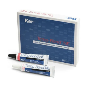 <span class=keywords><strong>Ciment</strong></span> temporaire à l'eugénol Type 1, base 50g et tubes accélérateurs 15g - Product Image 1