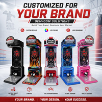 Machine d'arcade multifonctionnelle MAKER pour le test de force (poussée et coup de pied) – Maquina De Chute pour parcs d'attractions, clubs et pubs
