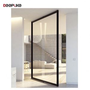 Porta Pivotante in Alluminio con Doppio Vetro per Villa, Nuovo Design <span class=keywords><strong>2026</strong></span>, Porta Pivotante Moderna per Casa e Uso Commerciale - Product Image 5