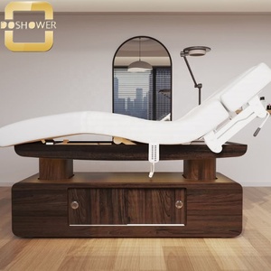 Overall Tilt Esthetics Bed <strong>Supplier</strong> for Beauty Trolleys <strong>Cart</strong> With Double Storage of <strong>Memory</strong> Foam Treatment Spa - Product Image 2