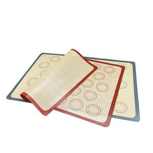 Tapis de cuisson grande taille, tapis en silicone résistant à la chaleur et antiadhésif, tapis coloré en gros - Product Image 6