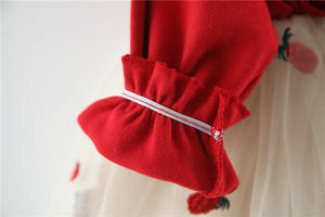 เสื้อผ้าแฟชั่นเด็กผู้หญิงสำหรับฤดูใบไม้ร่วง ดีไซน์สวย ชุดเดรสยาวสำหรับเด็กเล็ก พร้อมรูปภาพเสื้อผ้าเด็ก - Product Image 3