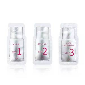 Wimpern und Augenbrauen Lift Klebe set Private Label Lashlift Lotionen Profession elles Wimpern Perming Kit mit Wimpern lift Schritt 1 Schritt 2 - Product Image 3