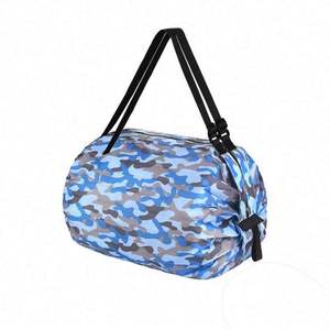 Portable Large Oxford Cloth <b>Folding</b> Shopping Bag Colorful Camouflage Reusable Foldable Grocery Tote Bag - Product Image 1