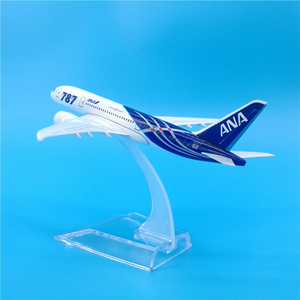Modellino in Metallo Pressofuso di Boeing B787-8 <span class=keywords><strong>ANA</strong></span>, 14cm, Scala 1/450, Ornamento Aeronautico con Base Espositiva - Product Image 4