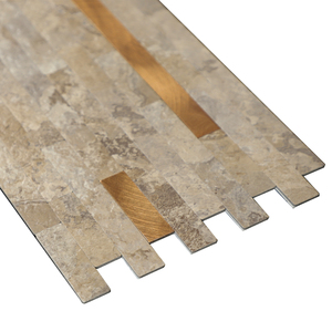 Mosaico de Mármol Autoadhesivo de Imitación Piedra y Aluminio para Revestimiento de Cocina - Product Image 3