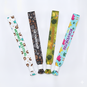 سوار مطبوع بتقنية النقل الحراري بتصميم بحري مخصص وصديق للبيئة من البوليستر للفعاليات الترويجية وحفلات الزفاف والجري - Product Image 2