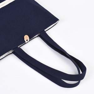 Sac de courses en toile réutilisable 100% coton naturel Mode durable - Product Image 4