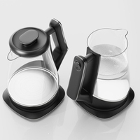 Bouilloire en acier inoxydable Bouilloire électrique Bouilloire en verre domestique Mise hors tension automatique théière électrique sans fil portable maison hôtel