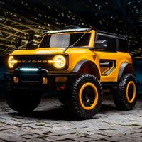 Nouvelle Voiture Électrique pour Enfants 2 Places de Grande Taille au Design Tendance, Rechargeable, avec Télécommande