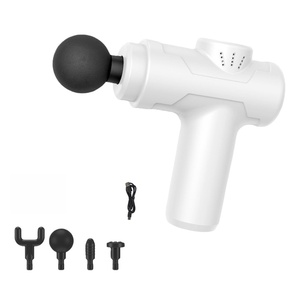 Mini masajeador de pistola de Fascia eléctrico portátil profesional, excelente para uso doméstico, refuerzo de vibraciones, masaje de cabeza corporal - Product Image 4