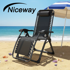 <span class=keywords><strong>Chaise</strong></span> de plage pliable en gros avec système de verrouillage, <span class=keywords><strong>chaise</strong></span> de jardin pliable réglable pour l'extérieur - Product Image 1