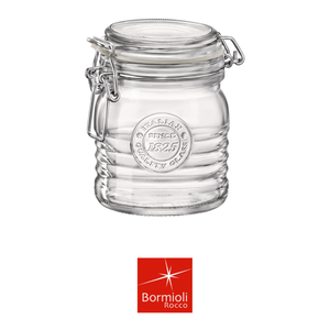 โถแก้ว 35 ซล. สูง 10 ซม. เส้นผ่านศูนย์กลาง 9 ซม. พร้อมฝาปิดสุญญากาศ Bormioli Officina 1825 Bormioli Rocco - Product Image 4