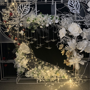 Guirnalda de Luces LED para Interiores y Exteriores, Cortina de Luces para Ventana, Decoración Navideña, Luces Decorativas para <span class=keywords><strong>Bodas</strong></span>, Fiestas, Patio, Guirnalda de Luces de Malla - Product Image 5