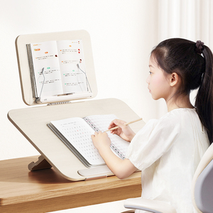 FEIXIANG Nouveau YD-20 Support de Lecture Multifonctionnel en Bois Écologique Planche d'Écriture Inclinée Ergonomique <span class=keywords><strong>pour</strong></span> Enfants Posture d'Étude - Product Image 3