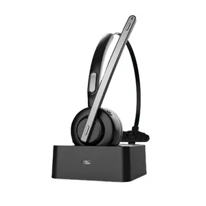 2022 New M97 Upgraded ENC Noise Canceling Headset With Microphone Mute Button Office Bluetooth Call Center Headset