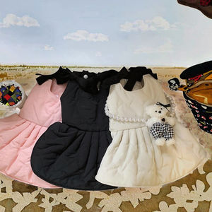 Pet Princesse Coton Jupe Teddy Bibi Ours Poméranie Marzis Chat Chat Chien Vêtements Automne/Hiver Vêtements - Product Image 2