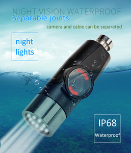 Caméra d'inspection des égouts imperméable de 7 pouces <span class=keywords><strong>50M</strong></span> 1200TVL avec DVR, <span class=keywords><strong>endoscope</strong></span> sous-marin pour plomberie - Product Image 3