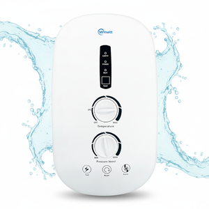 Calentador de Agua Eléctrico Instantáneo Portátil de 220V 5.5kw con Bomba Silenciosa y Perilla de Control para Ducha y Baño - Product Image 4