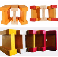 Vigas H20 para Encofrados de Construcción, Viga de Madera H20 con Brida de Abeto para Losa, Muro y Columna