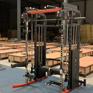 Nhà <span class=keywords><strong>Squat</strong></span> giá chân Báo Chí tập tin đính kèm phòng tập thể dục cơ thể xây dựng toàn bộ Smith máy để bán - Product Image 5