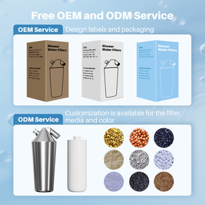 Filtro de <span class=keywords><strong>Ducha</strong></span> de Carbón Activado Eléctrico de 12 Etapas Personalizable, Eliminador de Cloro Doméstico, Filtración de <span class=keywords><strong>Ducha</strong></span> - Product Image 6