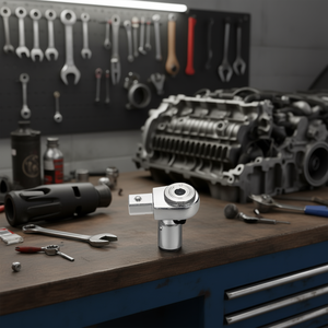 811 อี เรนช์ อะแดปเตอร์ซ็อกเก็ตแบบออฟเซ็ต 90 องศาสำหรับเครื่องมือซ่อมยานยนต์ - Product Image 3