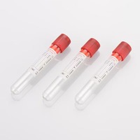 Tube à sérum en verre pour hôpital vétérinaire, sans chauffage, pour tests de biochimie, d'immunologie et de sérologie