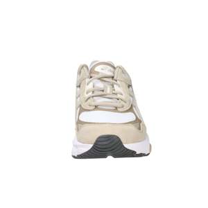 Zapatillas Deportivas Estilo Baloncesto para Hombre, Parte Superior de Gamuza Transpirable, Color Beige Blanco - Product Image 2