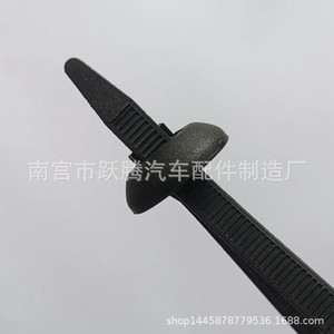 Attaches de câbles en nylon 8x280mm autobloquantes noires pour la fixation des faisceaux de câbles automobiles et de camions - Product Image 4