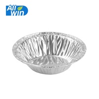ALLWIN-TR72 Fast Food Einweg Aluminium Back folie Tassen schwere Zinn Eierkuchen Form Muffin Tasse Backform