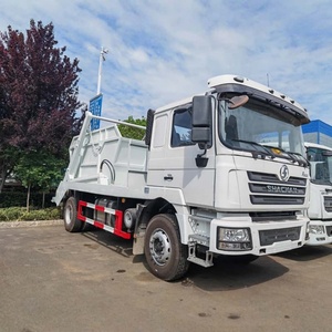 Camion benne basculante Shacman F3000 4x2 pour déchets, avec bras de levage pour conteneurs et bennes basculantes – Prix - Product Image 1