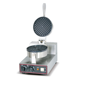 Gaufrier Électrique Commercial <span class=keywords><strong>en</strong></span> Acier Inoxydable à <span class=keywords><strong>Plaque</strong></span> Unique OUTE 1300W, Machine à Crêpes Style <span class=keywords><strong>Belge</strong></span>, Nettoyage Facile - Product Image 1