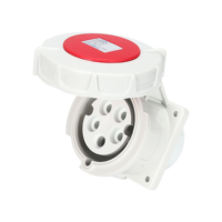Prise murale industrielle HFE 32A 380V IP67/IP44, 4/5 prises, connecteur 4 broches 5 broches