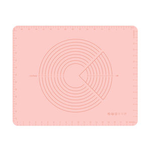 50x40 cm BPA 무료 비 스틱 미끄럼 내열성 실리콘 베이킹 매트 측정 - Product Image 2