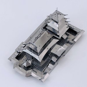 Rompecabezas Metálico 3D Longyuan Pavilion, Juguete de Modelo Hecho a Mano, Regalo, Pequeño Adorno Educativo para Armar, para Niños de 0 a 24 Meses, Menor de 50 cm - Product Image 2