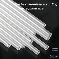Tubes en polypropylène PP de haute qualité pour les recharges de marqueurs à base d'huile, tubes en plastique PP personnalisables, tubes rigides, tubes transparents