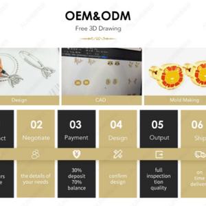 Pendientes Personalizados de Acero Inoxidable 18K 24K con Logotipo Personalizado, Pendientes de Botón para Mujer, Joyería Chapada en Oro - Product Image 2