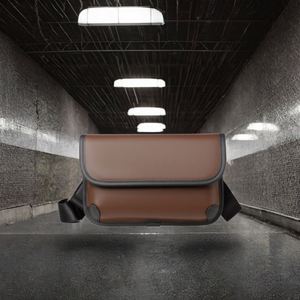 Outdoor Waterproof Polyester Shoulder Bag with Zipper Open for Riding Fishing <b>Water</b> Bottle Tool Storage - Product Image 3