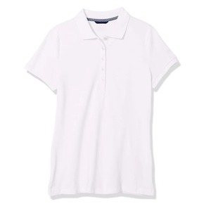 Camisetas Polo Lisas al Mejor Precio para Mujer, Color Sólido, Logotipo Personalizado, Camisetas Polo Blancas para Mujer, Servicio OEM - Product Image 1