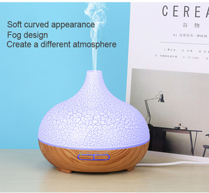 Máquina de aromaterapia inteligente con WiFi Crackle, difusor de aceite esencial, niebla fría, humidificador de aire ultrasónico de grano de madera, difusor de cebolla YS - Product Image 4