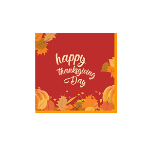 DAMAI Custom Thanksgiving Turkey Maple <b>Leaf</b> Theme Party Decoration Set Includes <b>Paper</b> Plates - Product Image 6